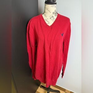 American Eagle Outfitters red men pullover size XL-T